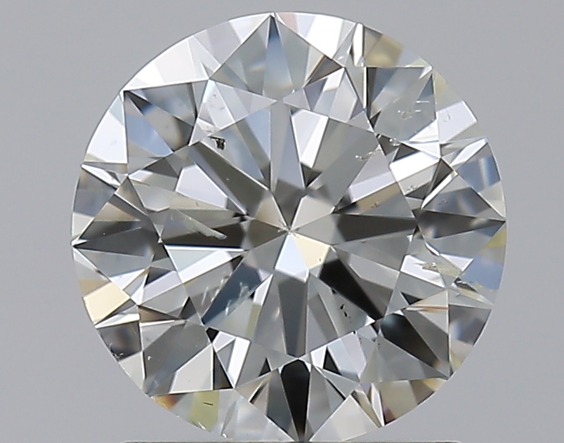 1.51 CaratJ-SI2 EX Cut Round Diamond