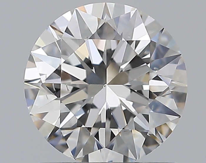 0.9 CaratF-SI1 EX Cut Round Diamond