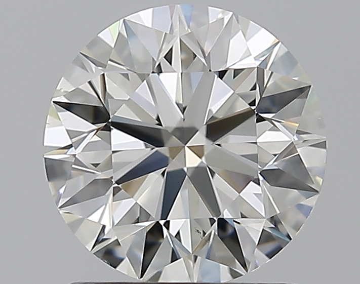 1.33 CaratJ-VS2 EX Cut Round Diamond