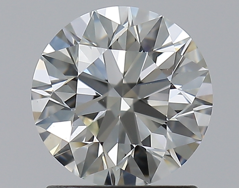 1.33 CaratJ-VS2 EX Cut Round Diamond