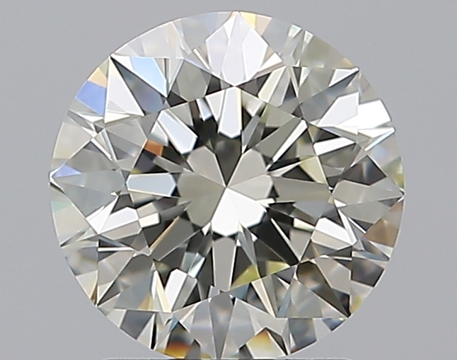 1.7 CaratL-VVS2 EX Cut Round Diamond
