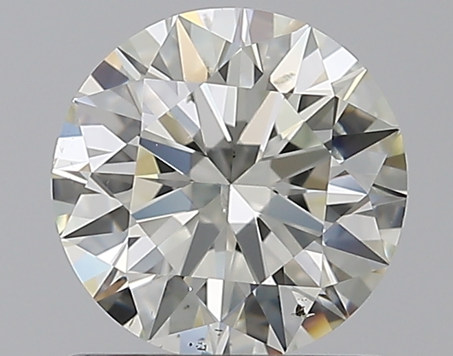 0.96 CaratL-SI1 EX Cut Round Diamond