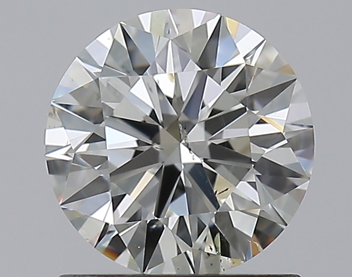 1 CaratK-SI2 EX Cut Round Diamond