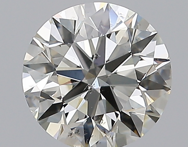1.61 CaratK-SI2 EX Cut Round Diamond