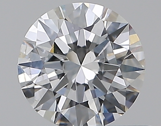 0.5 CaratF-SI2 EX Cut Round Diamond