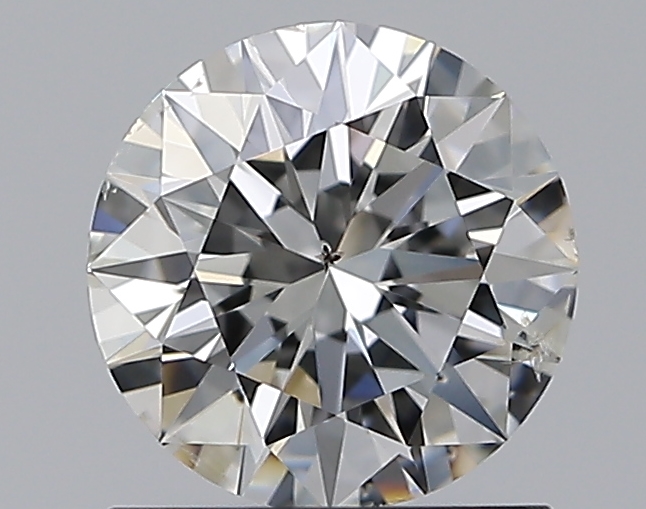 1 CaratG-SI2 EX Cut Round Diamond