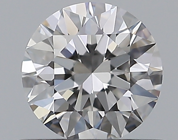 0.5 CaratE-VVS1 EX Cut Round Diamond