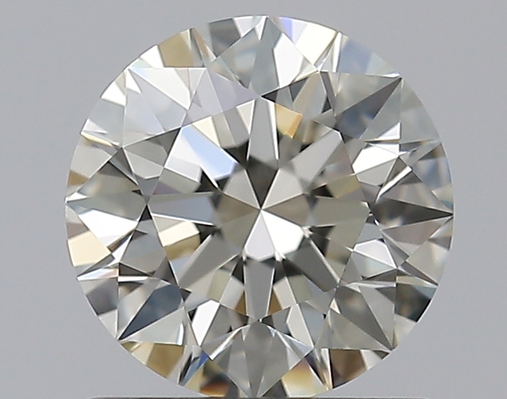 0.91 CaratL-VVS1 EX Cut Round Diamond