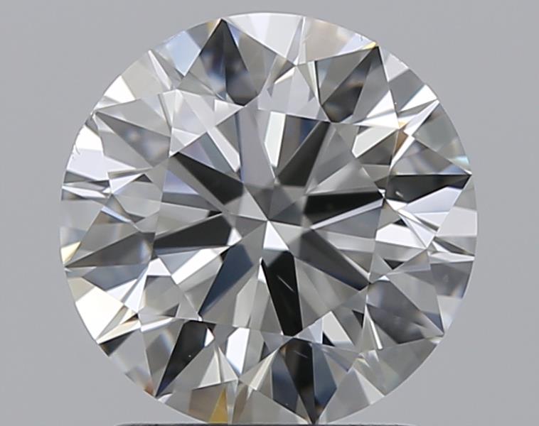 1.5 CaratH-VS2 EX Cut Round Diamond