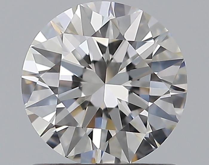 0.9 CaratH-VVS1 EX Cut Round Diamond