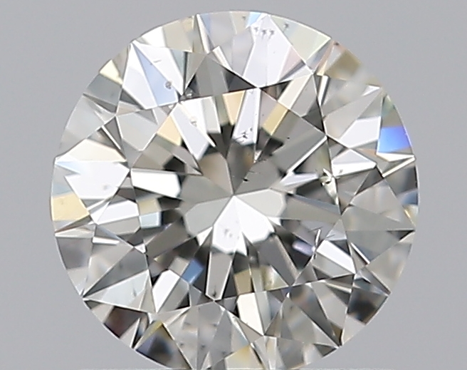0.87 CaratI-SI1 EX Cut Round Diamond