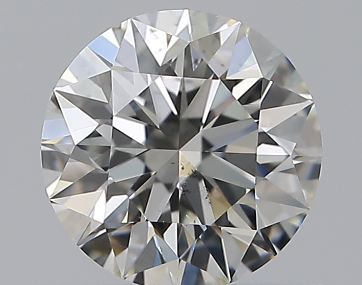 0.7 CaratJ-SI1 EX Cut Round Diamond