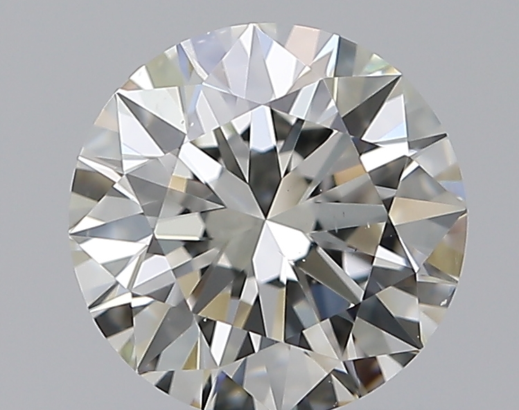 0.8 CaratJ-VS2 EX Cut Round Diamond