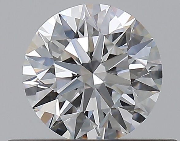 0.4 CaratF-VVS1 EX Cut Round Diamond