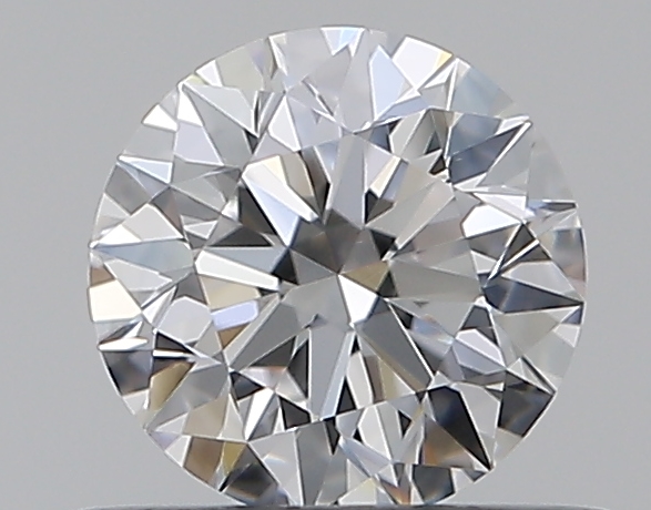 0.46 CaratD-VS2 EX Cut Round Diamond