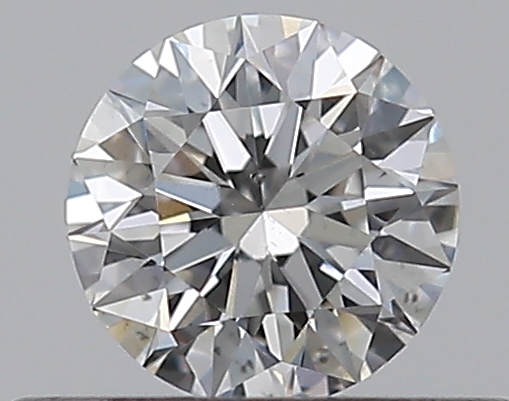 0.3 CaratF-SI1 EX Cut Round Diamond