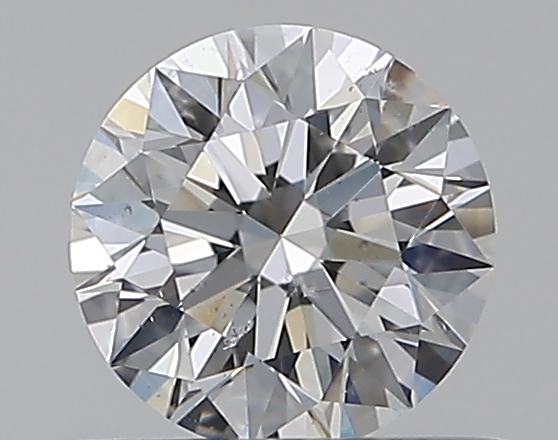 0.5 CaratF-SI2 EX Cut Round Diamond