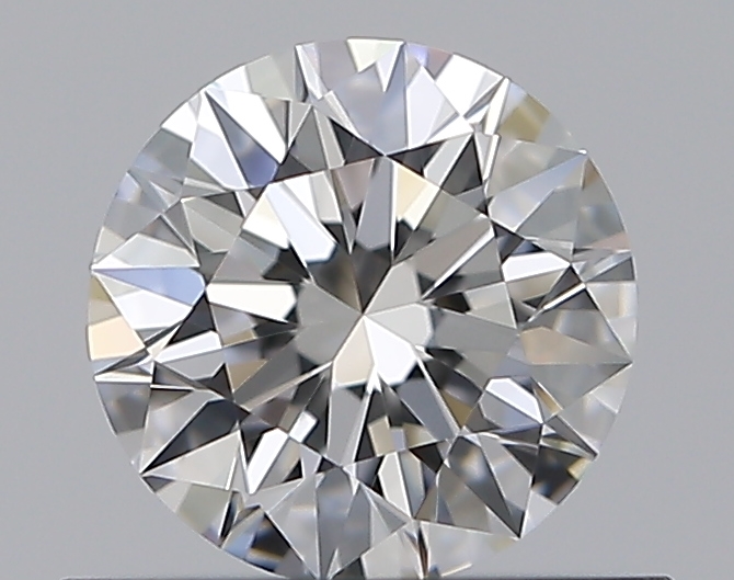 0.53 CaratF-VVS1 EX Cut Round Diamond