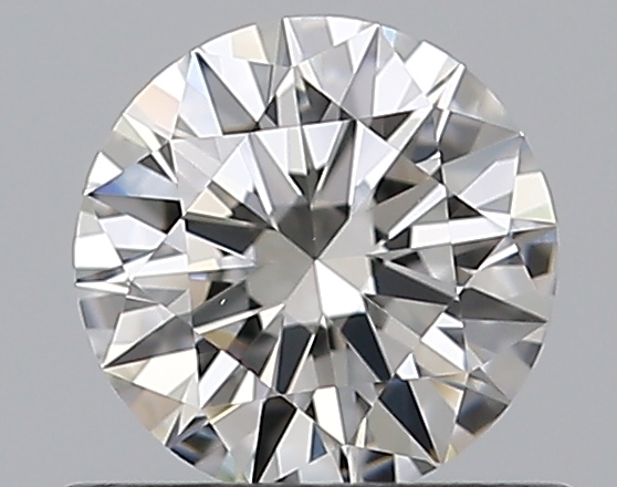 0.5 CaratH-VVS2 EX Cut Round Diamond