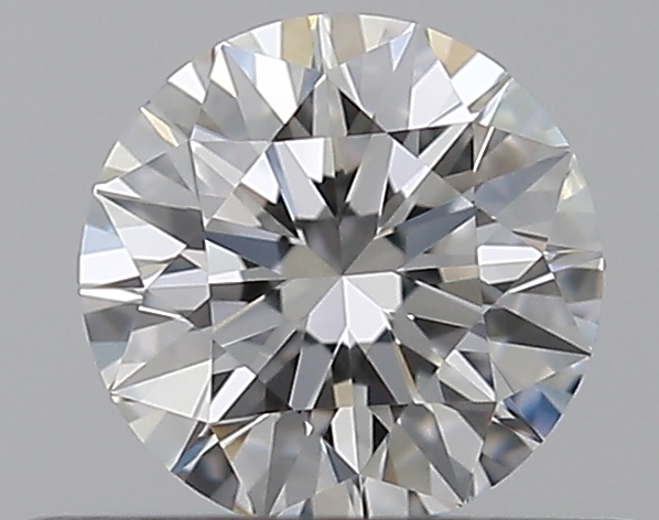 0.4 CaratF-VVS2 EX Cut Round Diamond