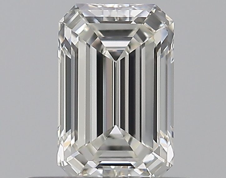 0.52 CaratI-VVS1 - Cut Emerald Diamond