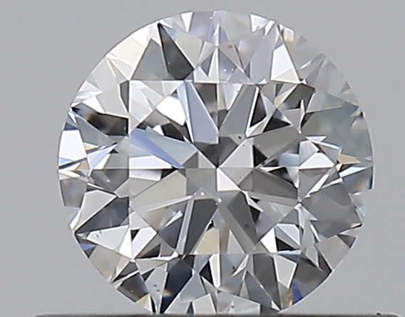 0.37 CaratD-VS2 EX Cut Round Diamond
