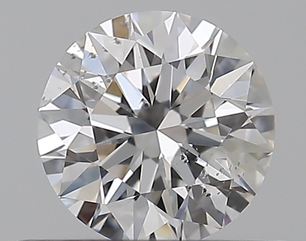 0.43 CaratE-SI2 EX Cut Round Diamond