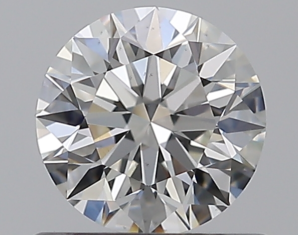 0.71 CaratG-VS2 EX Cut Round Diamond