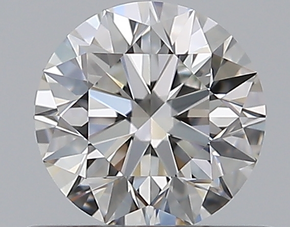 0.5 CaratG-VVS2 EX Cut Round Diamond