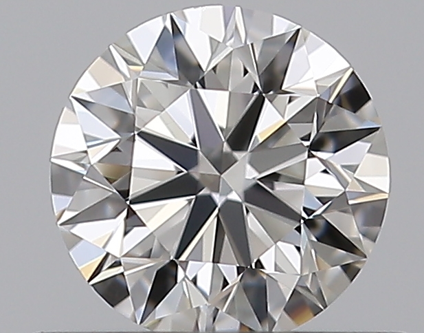 0.42 CaratF-VVS1 EX Cut Round Diamond