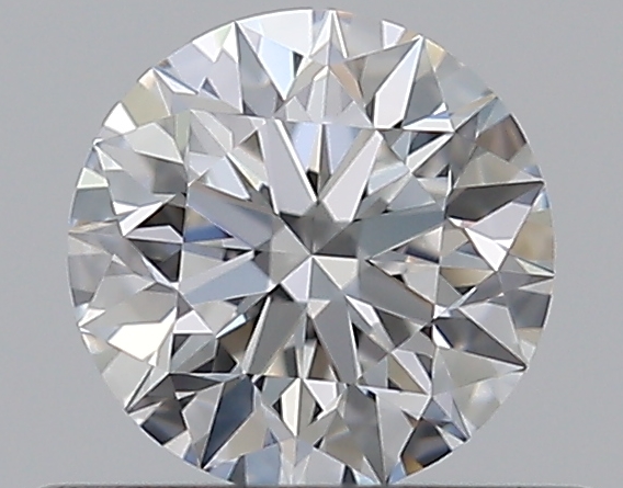 0.42 CaratE-VVS1 EX Cut Round Diamond