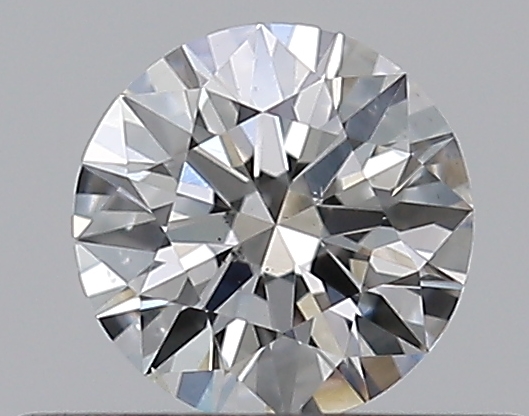 0.3 CaratF-SI1 EX Cut Round Diamond