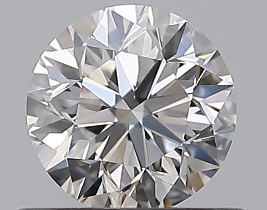 0.5 CaratF-VS1 VG Cut Round Diamond