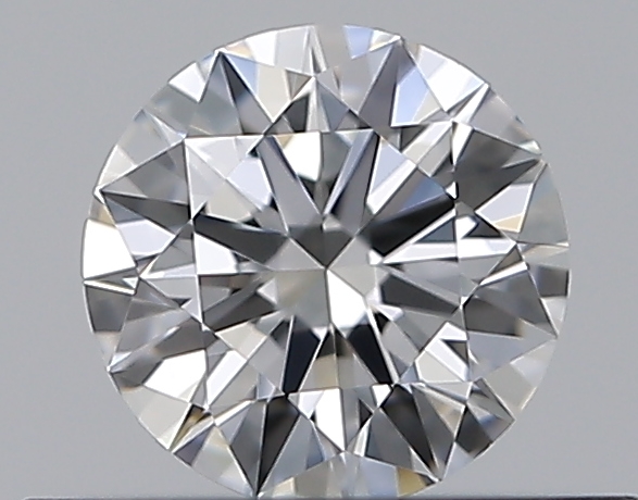 0.35 CaratF-VVS2 EX Cut Round Diamond