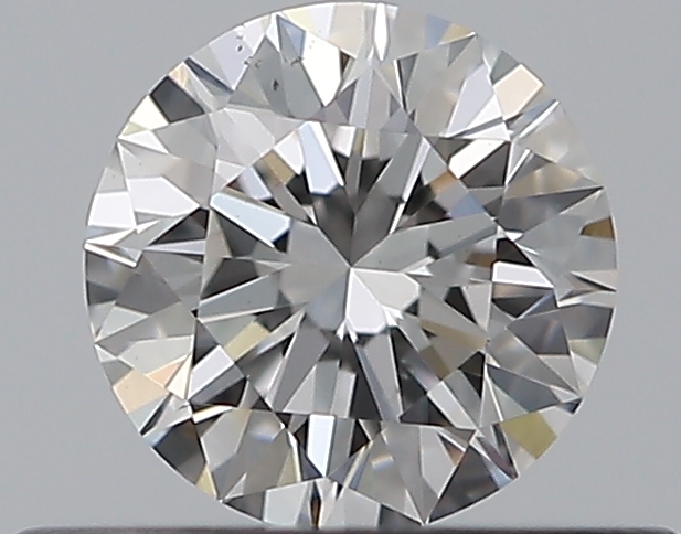 0.4 CaratF-SI1 EX Cut Round Diamond