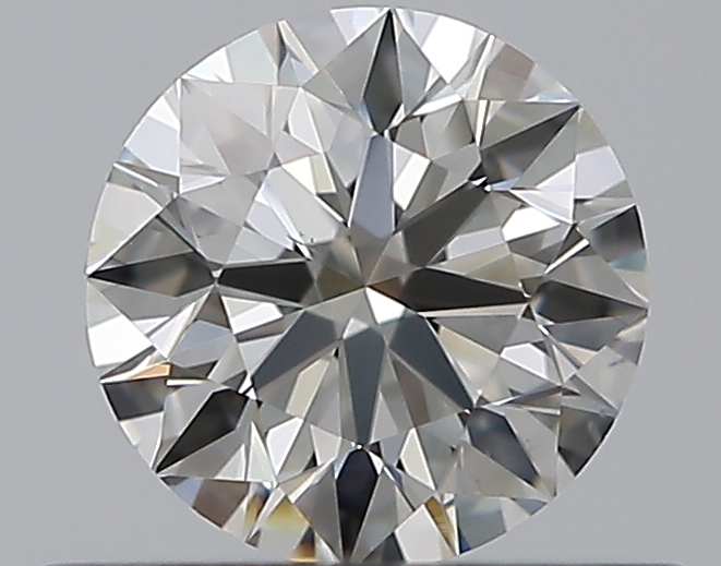 0.5 CaratI-VS2 EX Cut Round Diamond