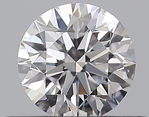 0.32 CaratD-SI1 EX Cut Round Diamond