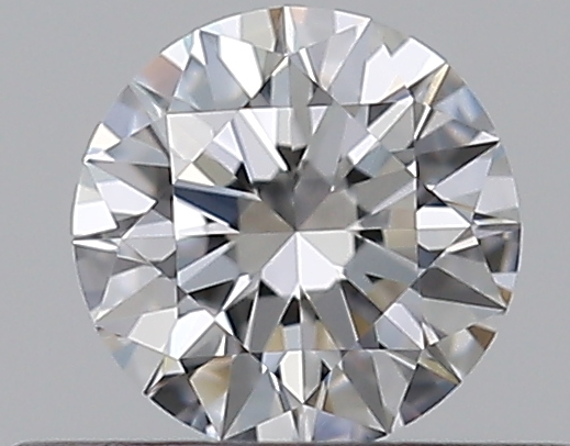 0.3 CaratD-VVS2 EX Cut Round Diamond
