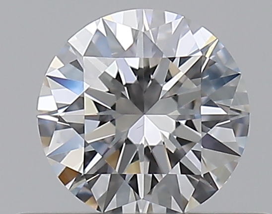 0.33 CaratE-SI1 EX Cut Round Diamond