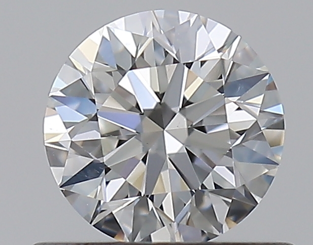 0.5 CaratG-VS2 EX Cut Round Diamond