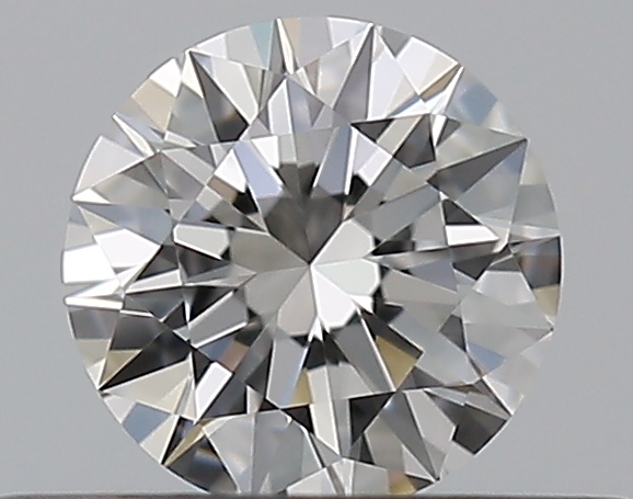 0.33 CaratF-VVS1 EX Cut Round Diamond