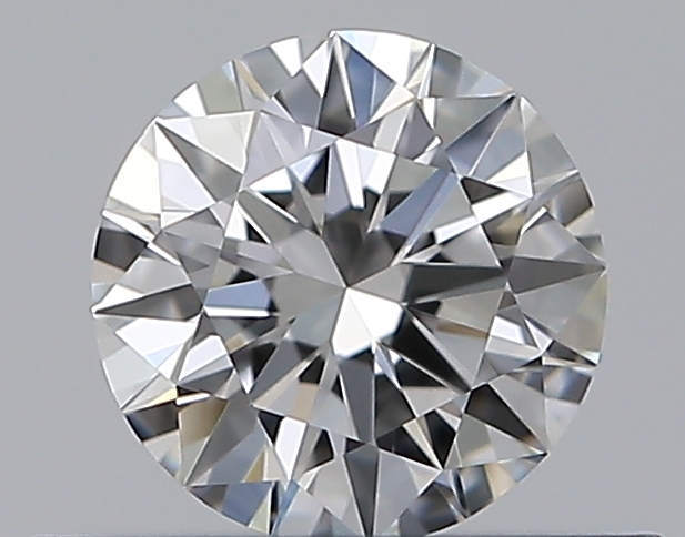 0.4 CaratG-VVS2 EX Cut Round Diamond