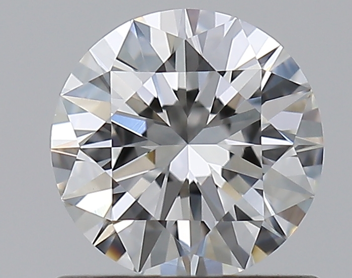 0.7 CaratF-VVS2 EX Cut Round Diamond