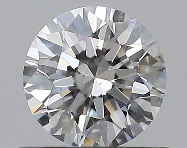 0.5 CaratF-SI2 EX Cut Round Diamond