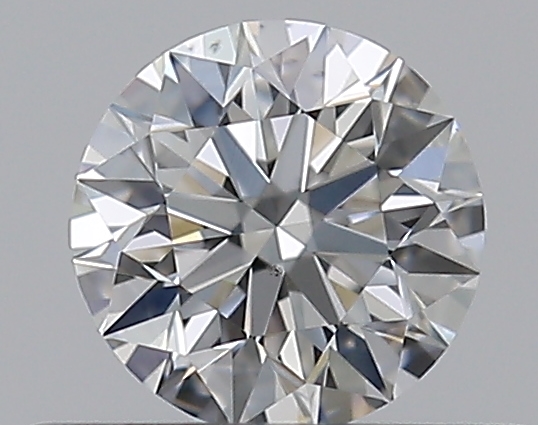 0.35 CaratF-VS2 EX Cut Round Diamond