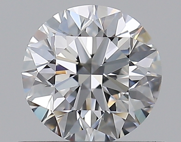 0.5 CaratE-VVS2 EX Cut Round Diamond