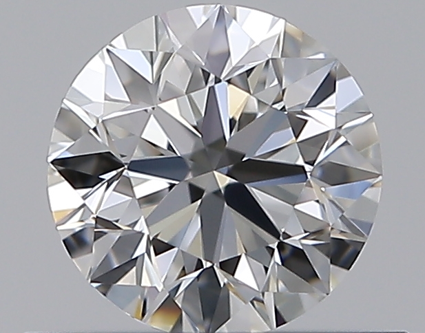 0.5 CaratF-VVS1 EX Cut Round Diamond