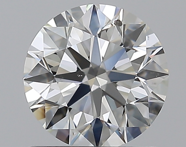 0.93 CaratI-SI1 EX Cut Round Diamond