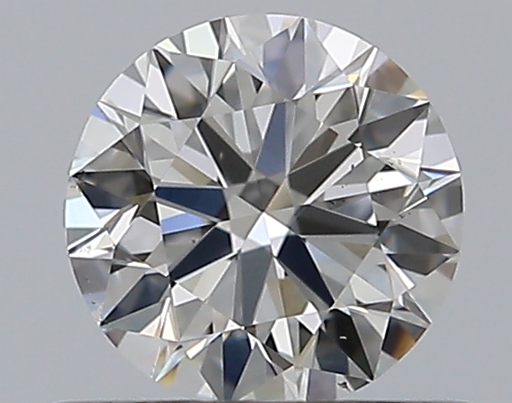 0.5 CaratH-SI1 EX Cut Round Diamond