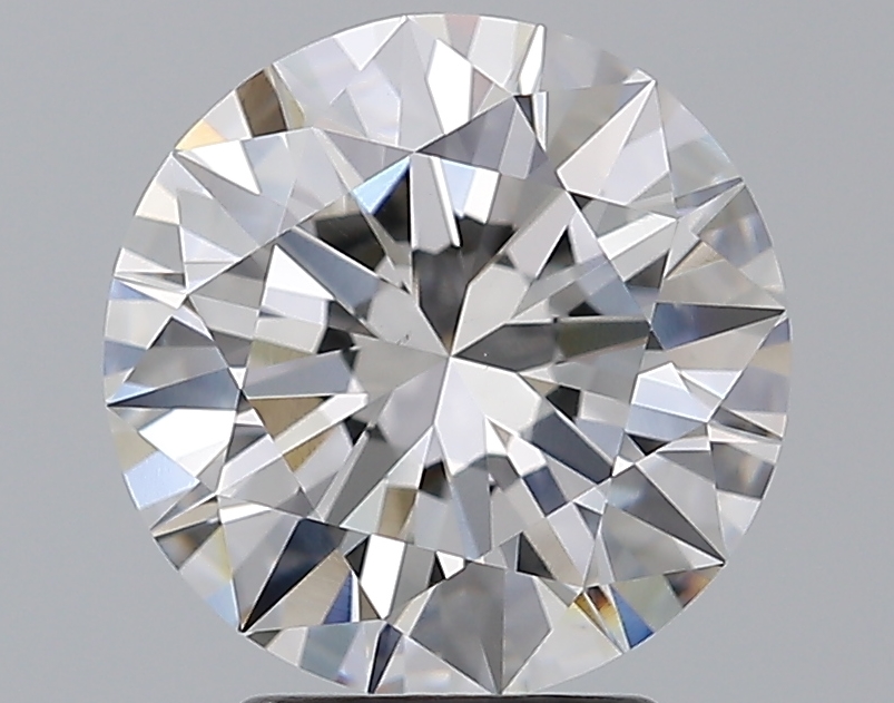 3.01 CaratE-VS2 EX Cut Round Diamond